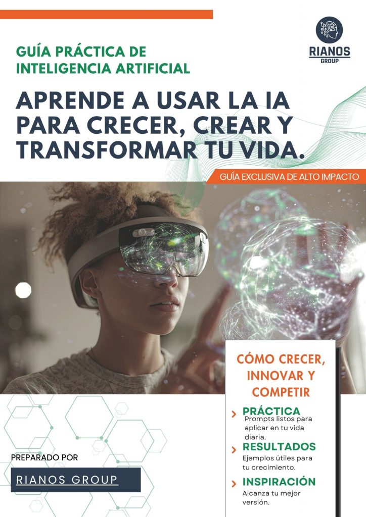 Foto de guia aprende a usar ai para crecer , crear y transformar tu vida